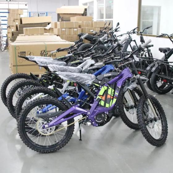 2026 Brand New SurRon Light Bee Electric 6000 W 60 V Hybrid Dirt Bike with 72 V Lithium Battery – O