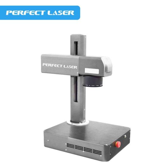 20W Desktop Mini Fiber Laser Marking Machine with PC