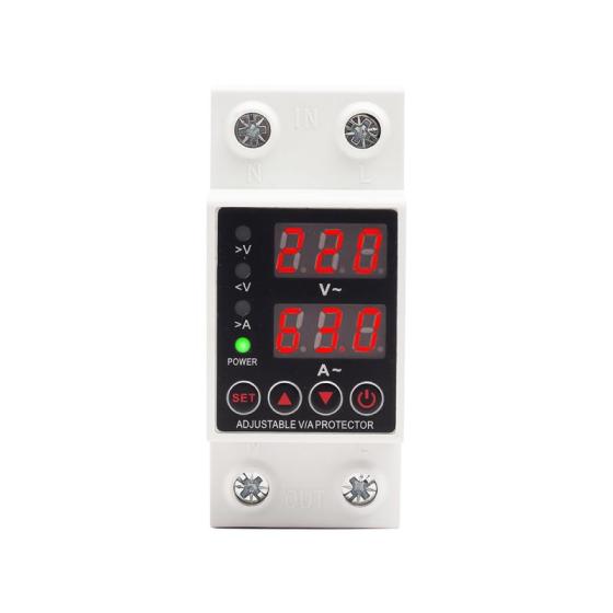 Adjustable Voltage Protector – Over/Under Voltage Protection Relay – Electrical Safety – For Sa