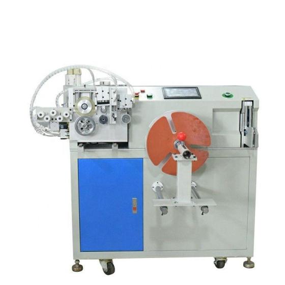 Automated Audio Cable Flat Wire Coiling &amp; Metering Machine–Length Measurement and Winding Equip
