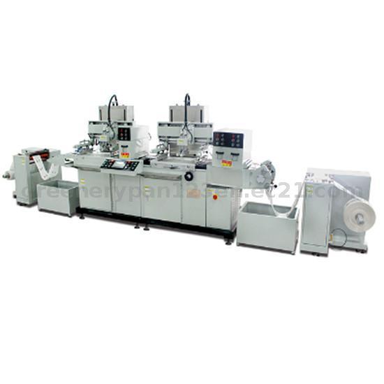 Automatic Roll-to-Roll UV Screen Printing Press – Silkscreen Machine for Industrial Use for sale