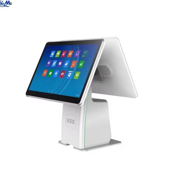 Cheap Dual Touch Screen POS Terminal – Android Desktop Cash Register System – Retail Hardware