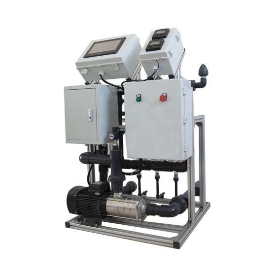 China Agricultural Greenhouse Automatic Hydroponic Fertilizer System / Intelligent Drip Fertigation S