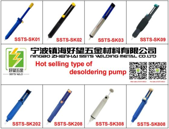 Desoldering Pump / Solder Sucker Tool–Handheld Vacuum Desoldering Device – Electronics Tool Suppl