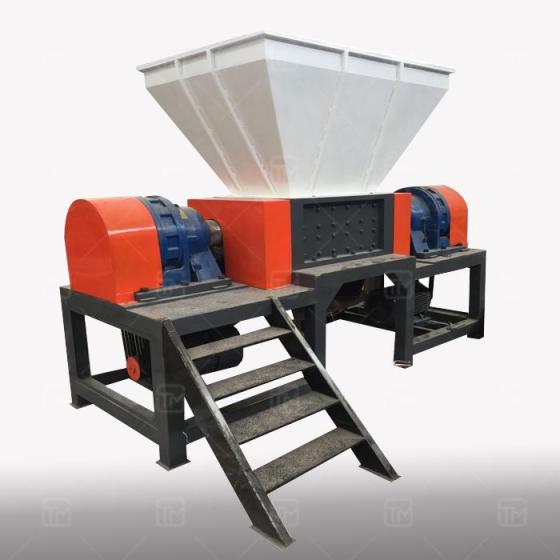 Double-Shaft Shredder – Industrial Waste Processing – For Sale