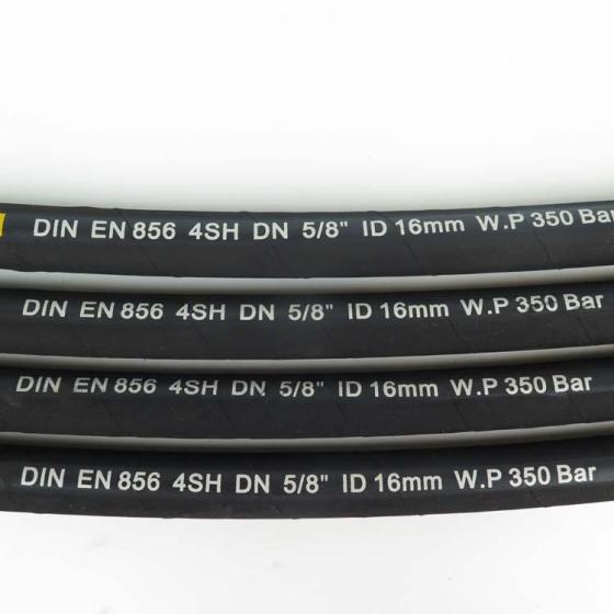 EN 856 4SH Wire Spiral Hydraulic Hose
