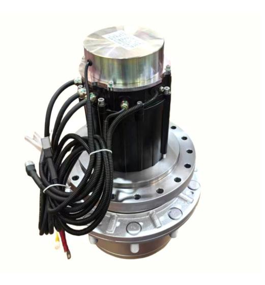 Electric Planetary Hub Motor – Compact and High-Torque Design