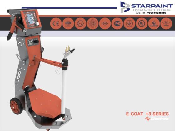 Electron +3 Master M Multicolor Powder Coating Gate Powder Handling Equipment Powder Coating Gun