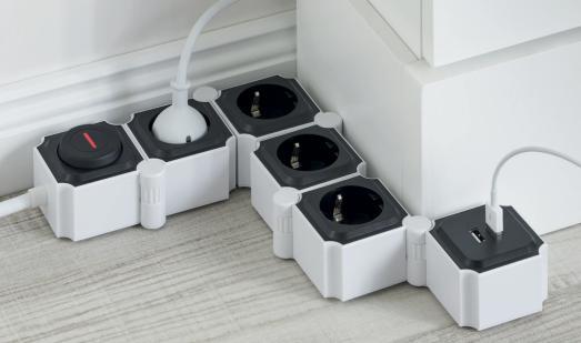 EU Plug 250 V USB Electrical Power So