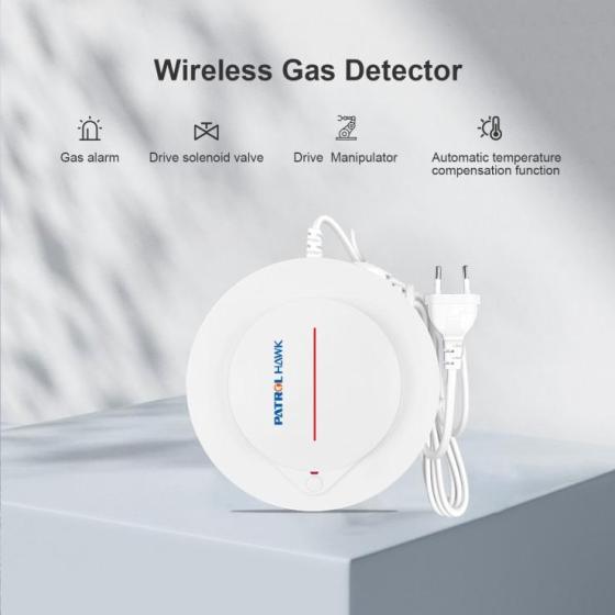 Gas Leakage Detector for Home Fire Alarm (LPG Leak Sensor wit
