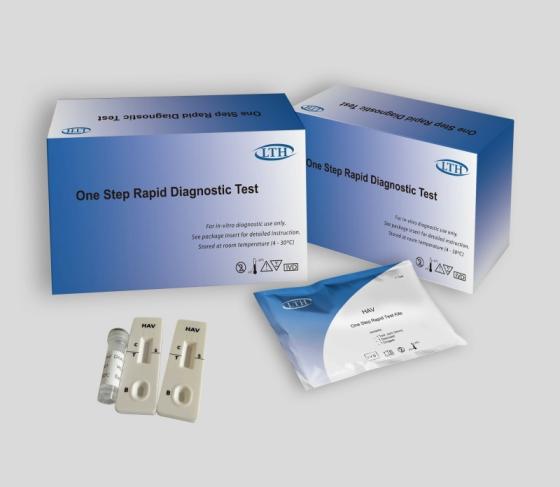 HAV (Hepatitis A Virus) IgM Rapid Diagnostic Test Cassette-Point-of-Care Serological Test for Serum/Plasma-Medical Diagnostic OEM