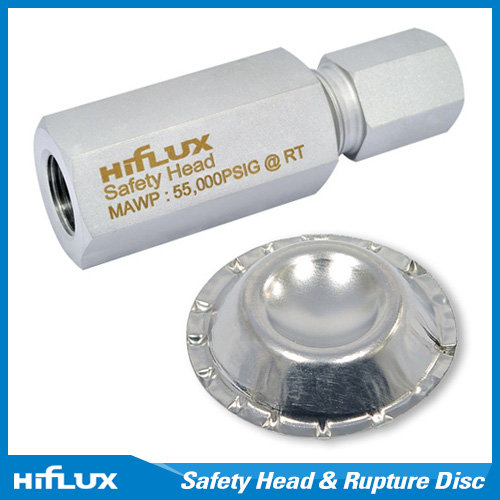 HIFLUX - High Pressure Safety Head &amp; Rupture Disc