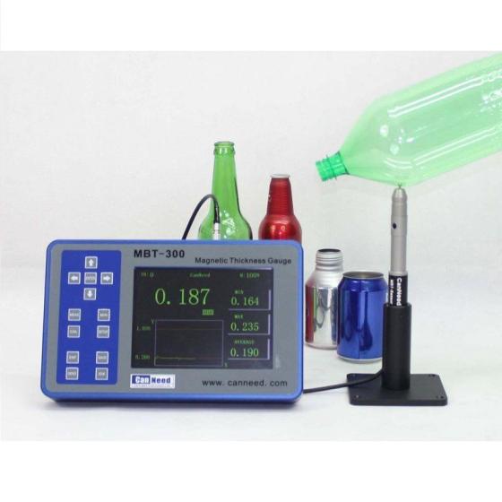 Hall Effect Thickness Gauge – Magnetic Bottle Wall Thickness Tester – Quality Control – for Gla
