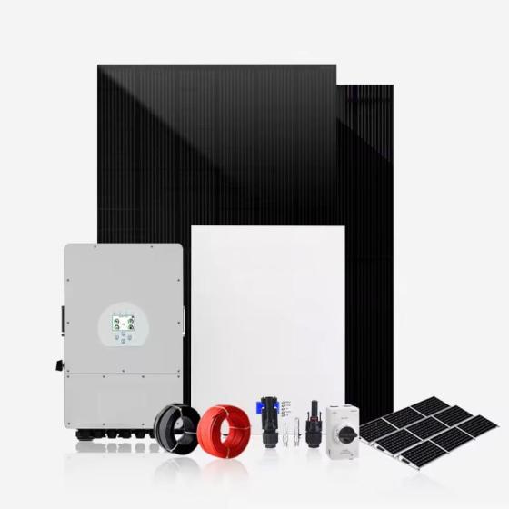 Home Hybrid Solar 10 kW / 40 kW / 50 kW Complete Kit Solar Energy System – Turnkey Residential Solu