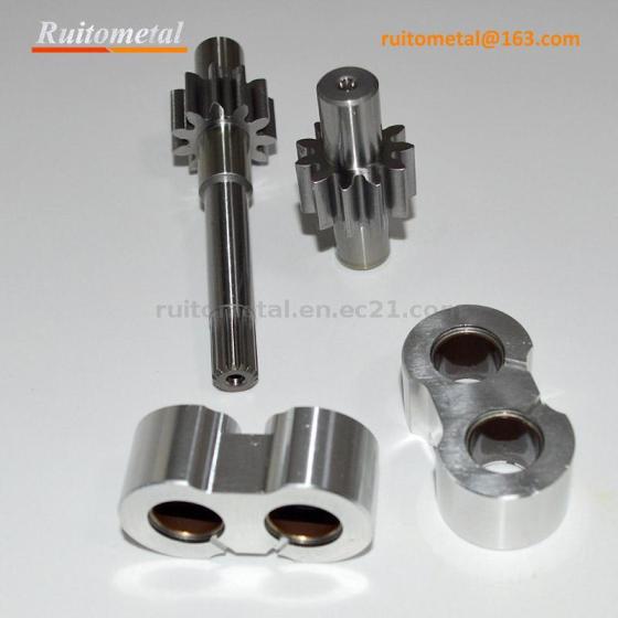 Hydraulic Gear Pump Component Bushing Block–Wear Part for Hydraulic Systems – Replacement Parts S