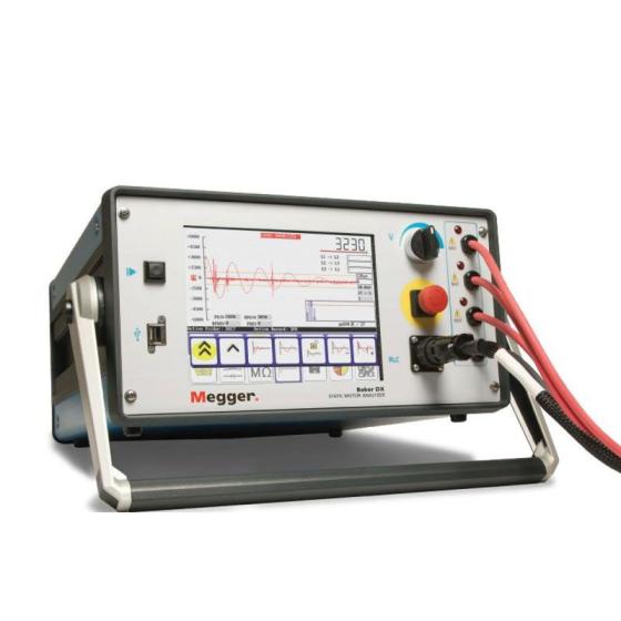 Megger BAKER DX15A RLC PD-Motor Winding Insulation &amp; Partial Discharge Tester-Industrial Maintena