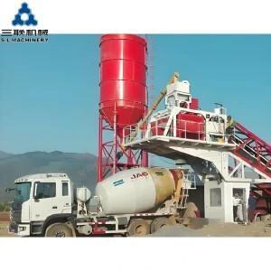 Mobile Small Economic Siemens PLC Concrete Batching Plant – Compact Ready-Mix Plant – Supplier