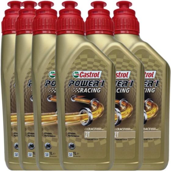 Motorcycle Oil Castrol 2T POWER1 Racing 1 L
