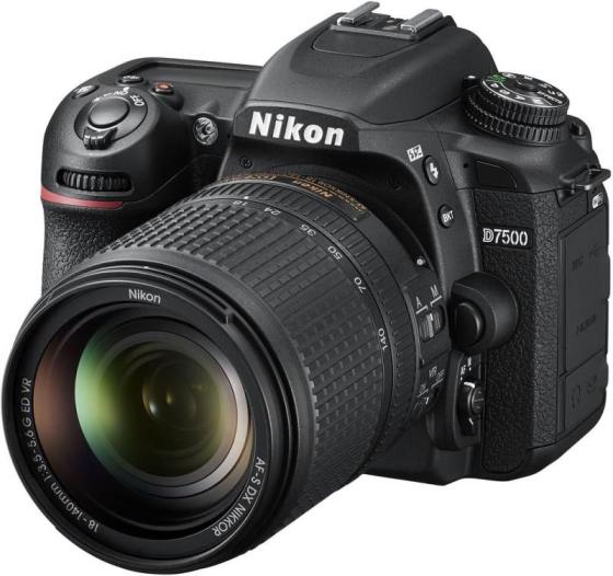 Nikon D7500 20.9MP DSLR Camera with AF-S DX NIKKOR 18-140mm F/3.5-5.6G ED VR Lens, Black
