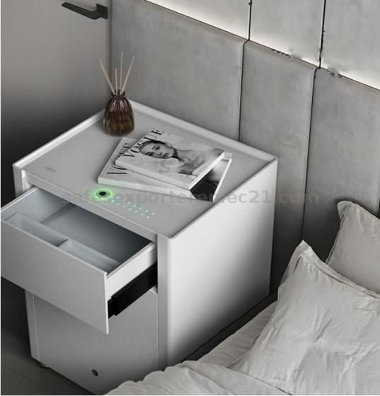 Smart Biometric Digital Furniture Safe – Bedside Table