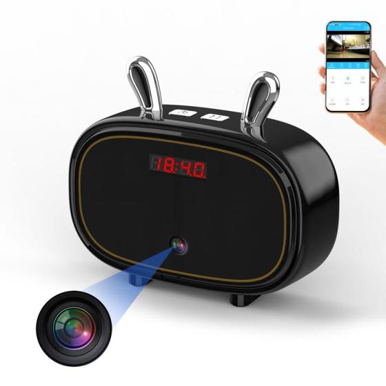 Smart Home Wireless WiFi Clock Camera Watch Baby Security Monitor CCTV Cam – manufacturer