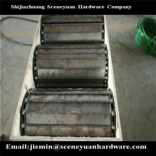 Stainless Steel Wire Mesh Chain Link Plate Conveyor Belt–High-temp or Washdown Conveyor for Food/Ph
