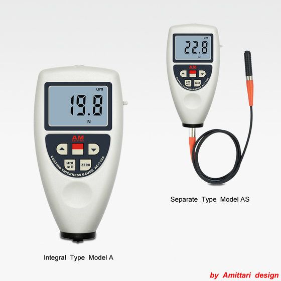 Standard Type Coating Thickness Gauge AC-110A/AS-Paint/Film Thickness Measurement Tool-For Sale