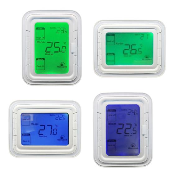 T6861 Large Screen Digital Smart Solar Fan Coil Thermostat Controlled Exhaust Fan – manufacturer