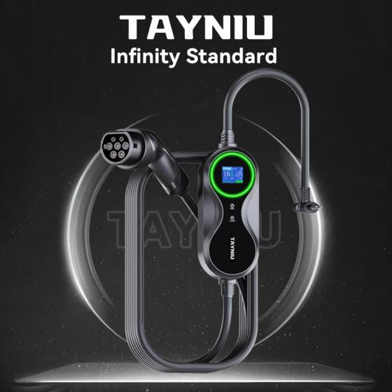Tayniu Infinity Series Portable EV Charger – Smart, Reliable, Universal Charging Solution – Elect