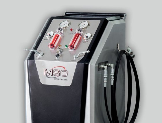 Test Bench for Flushing and Diagnostics of Power Steering Systems Under Pressure (EPS) – Automotive