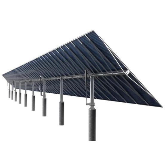Customizable Number of Solar Panels for Single-Axis Solar Tracker – Solar Tracking Mount System –