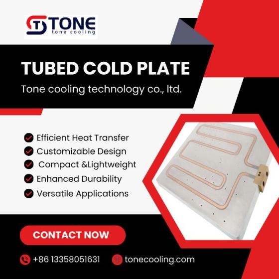 Tubed Cold Plate by Tone Cooling Technology Co., Ltd.