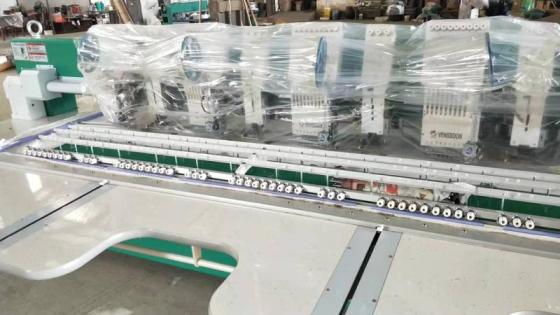 Venssoon Brand Separate Cording Mix Flat &amp; Sequins Embroidery Machine