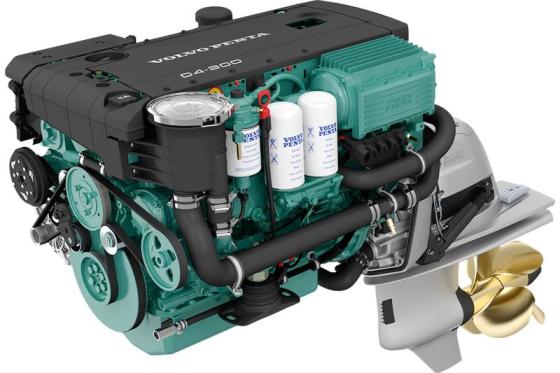 Volvo Penta D4-300 Marine Diesel Engine 300 HP – High-Outpu