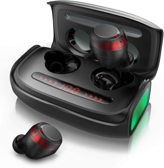 Wireless Earbuds, Votomy Qualcomm Tech TWS Earphones, Bluetooth 5.0, Dual Microphones – new model