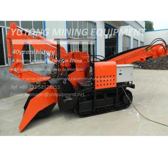 ZWY-120 Underground Small Crawler Hydraulic Mucking Loader–Coal Mine Excavation Equipment – Minin